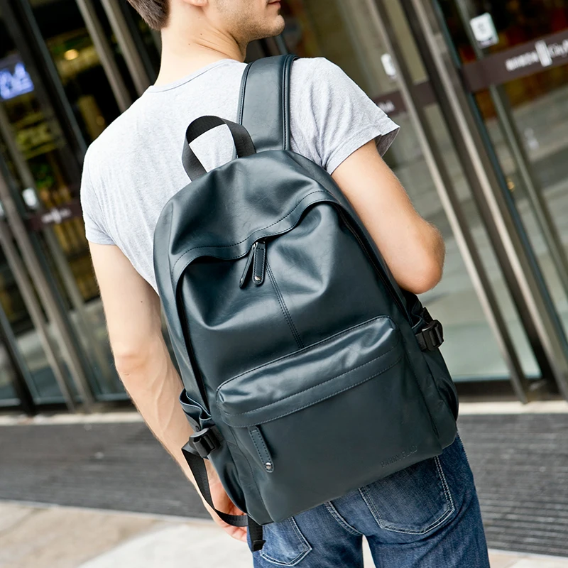 X Online горячая распродажа мужской кожаный рюкзак высокого качества мужские модные