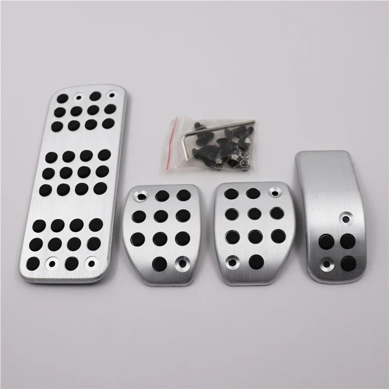Full Set TTCR-II, специальная педаль для peugeot 207, ручной ускоритель, топливный тормоз, сцепление, ножной упор, педаль, накладка, автомобильные аксессуары - Название цвета: Full Set