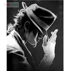 Полный квадраткруглый 5D DIY Алмазная вышивка Майкл Джексон Алмазная Картина Вышивка крестом Стразы Мозаика Украшение NEW191