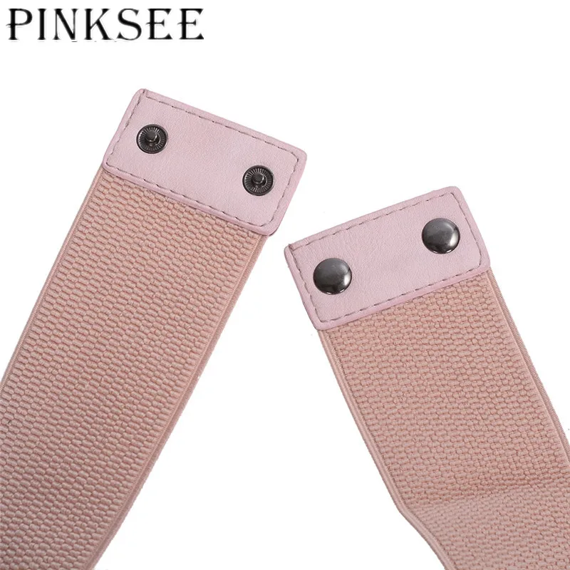 Женское эластичное платье PINKSEE из синтетической ткани с розовыми цветами узкий