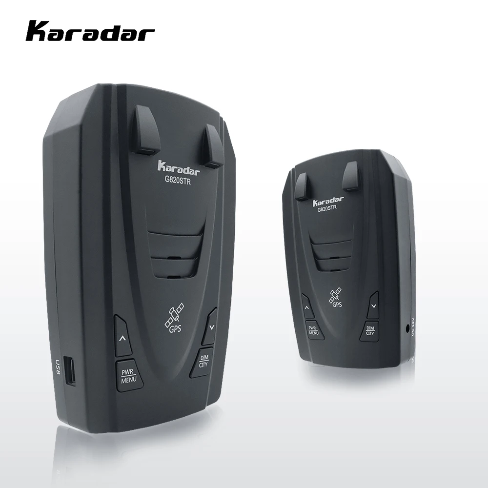Karadar STR G820 Радар-детекторы Led 2 в 1 Радар-детектор для России с GPS автомобильный анти-радары полицейская скорость авто X CT K La