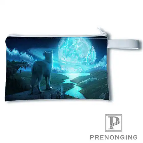 Coin Purse Изготовленный На Заказ волк(1) кошелек с рисунком изменить кошелек молния нулевой кошелек телефон Сумки для ключей модный небольшой женский кошелёк#19-01-22-3-156 - Цвет: Coin Purse