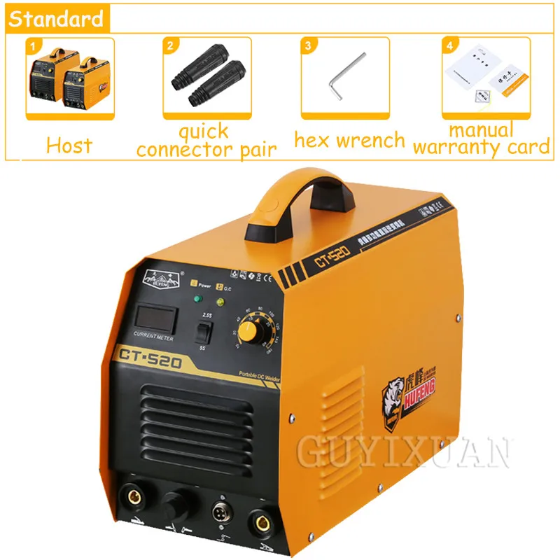CT-520 дуговой сварочный инвертор IGBT DC 3 в 1 TIG/MMA машина плазменной резки 220 В аргон портативный Электрический Tig сварочное оборудование