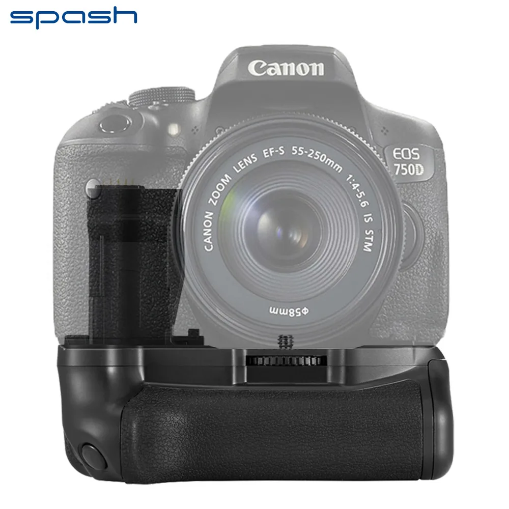Spash многофункциональная Вертикальная Батарейная ручка для Canon 750D 760D T6i T6s X8i 8000D