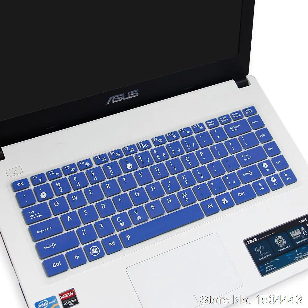 Силиконовый чехол для клавиатуры Asus K40 P80 X42J X8 P81 A41 X43S x44 x45 A411 T6670 14 дюймов|keyboard cover