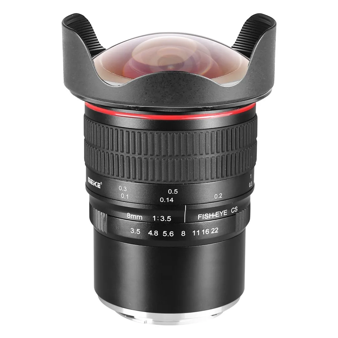 Meike объектив камеры 8 мм F3.5 широкоугольный рыбий глаз для Canon Nikon Sony Olympus Panasonic Fujifilm