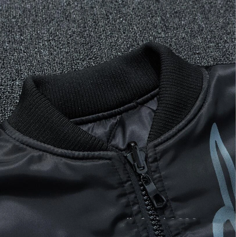 

Men's Military Fasion streetwear Bomber Jacket Men Plus 5XL Two-size Male Thick Air Force Flight Jacket Jaqueta masculina #v9