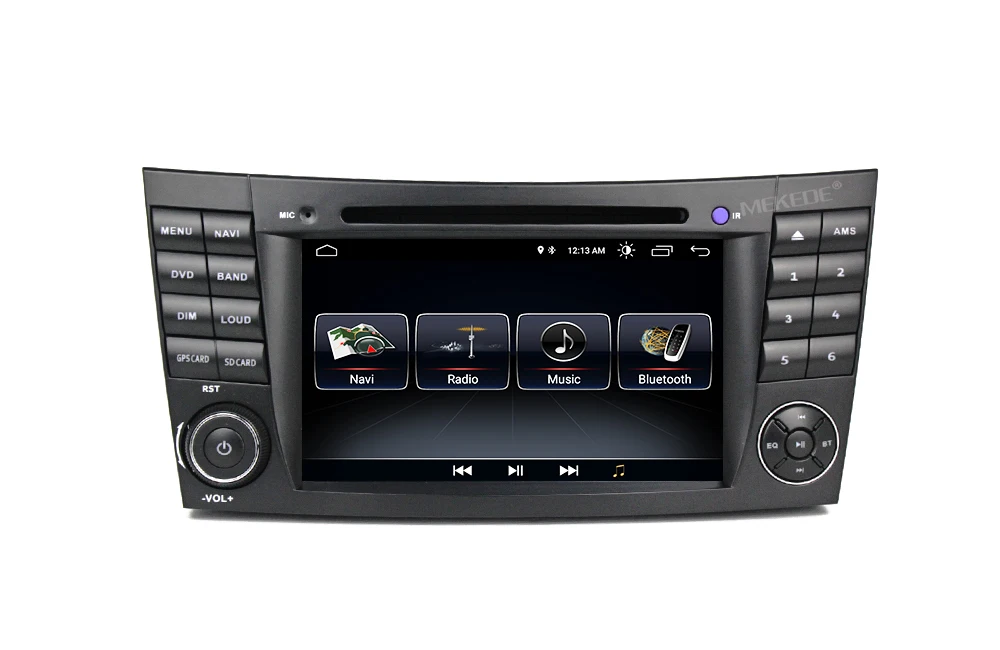 Новое поступление! Четырехъядерный android 8,1 Автомобильный gps dvd-плеер для Mercedes Benz E-Class W211 E200 E220 E240 E270 E280 2002-2008 w219