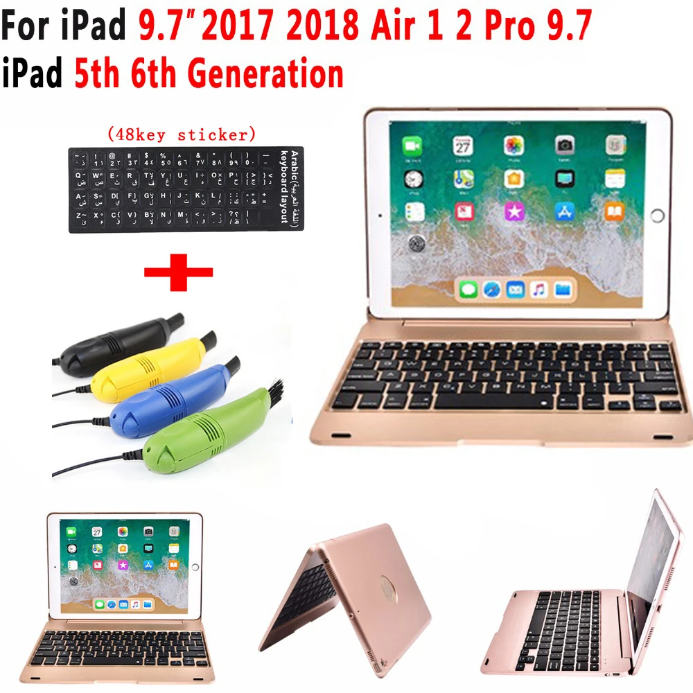 Для apple IPad Pro 9 7/iPad Air 1/2 Складная Bluetooth беспроводная клавиатура 78 ключ защитная