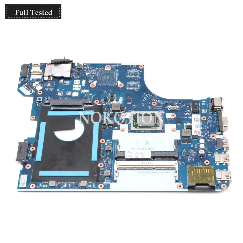 

Материнская плата NOKOTION BE565 NM-A631 для ноутбука lenovo ThinkPad E565, материнская плата A6-8500P CPU DDR3 100%