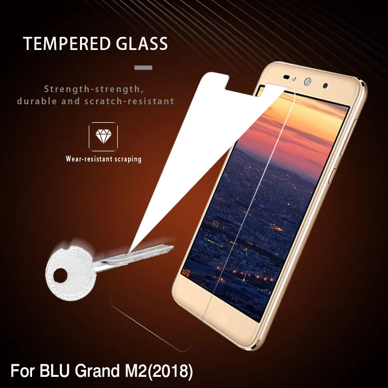 Mcdark Tempered Glass For BLU Grand M2 2018 Screen Protector Film Cover Easy To Install Phone | Мобильные телефоны и