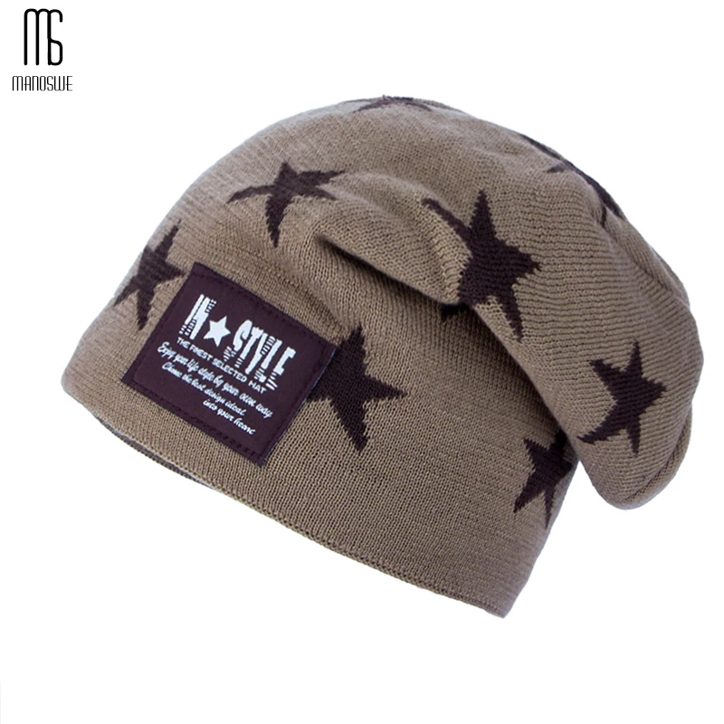 Мужские и женские головные уборы Bonnet homme повседневные зимние шапки с рисунком
