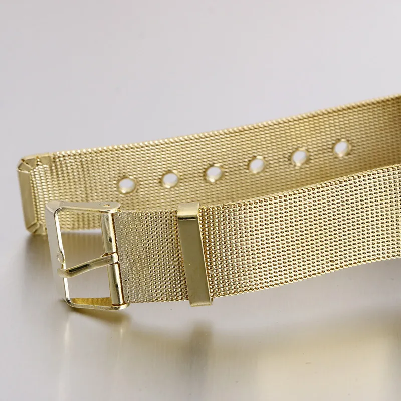 2018 Роскошные брендовые кварцевые часы унисекс классические золотые из