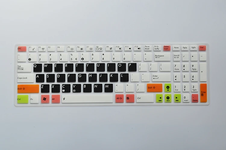 Силиконовый защитный чехол для клавиатуры ASUS G552VW S7VT G750 GL552 G58 G60VW GL502 15 6 FX-PLUS дюйма |