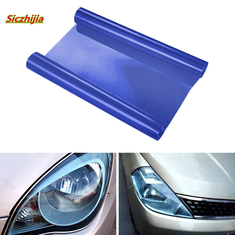 100 * 30cm headlights taillight film car motorcycle decoration 7 colors for SEAT Ibiza Leon Toledo Arosa Alhambra Exeo FR |