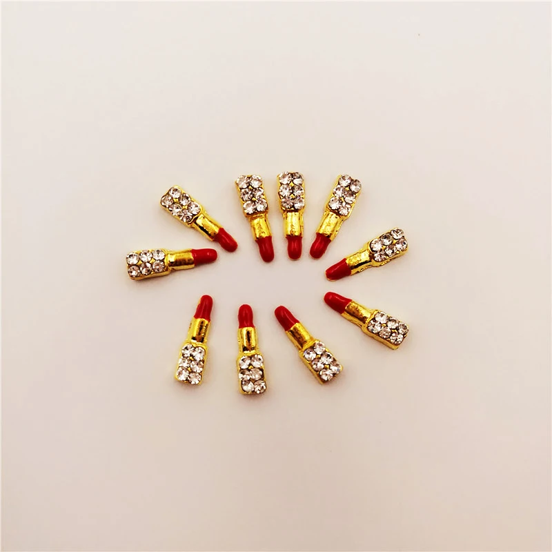 LEMAX совмещенные Товарные/коробка 3D сплава Nail Art Украшение Стразы Сумочка с