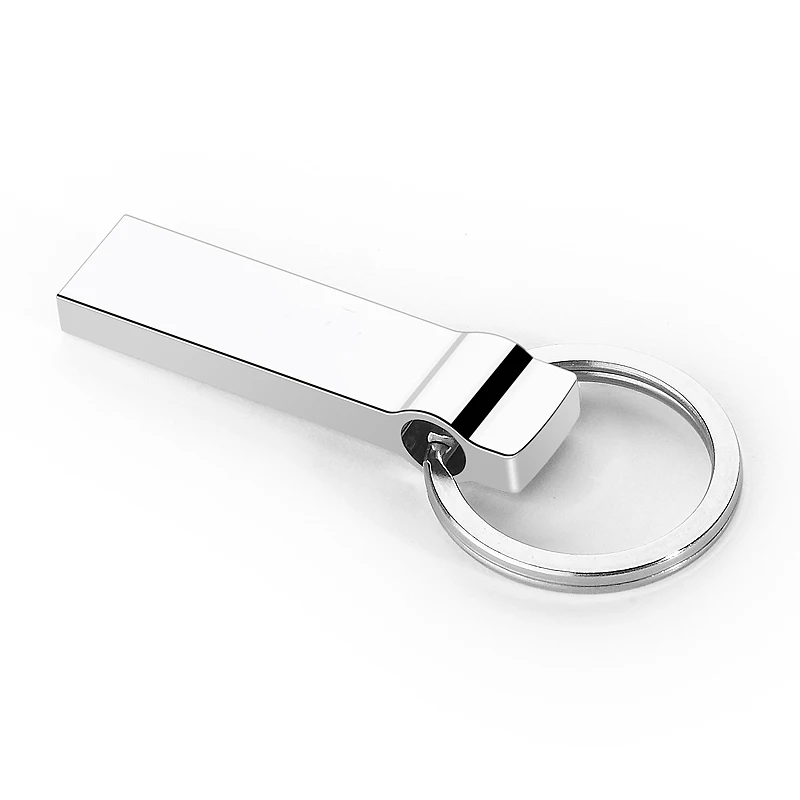 Металлический брелок для ключей мини USB флеш накопитель 64 ГБ 128 32 16 8 карта памяти
