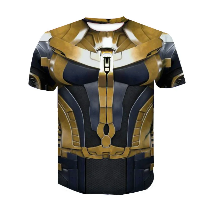 Мужская футболка с Бэтменом человеком-пауком Железным человеком Суперменом