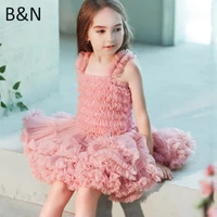 buenos ninos new girls fluffy dance tutu dress ball gown princess party ballet pettiskirts kids dresses for girl 1 10t