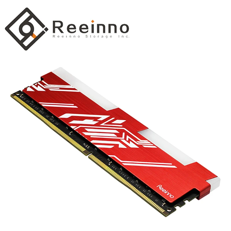 Reeinno RGB свет эффективная ram ddr4 8GB 1 2 V 288pin PC4-19200 часы 2666MHz CL = 19 для ПК игры пожизненная