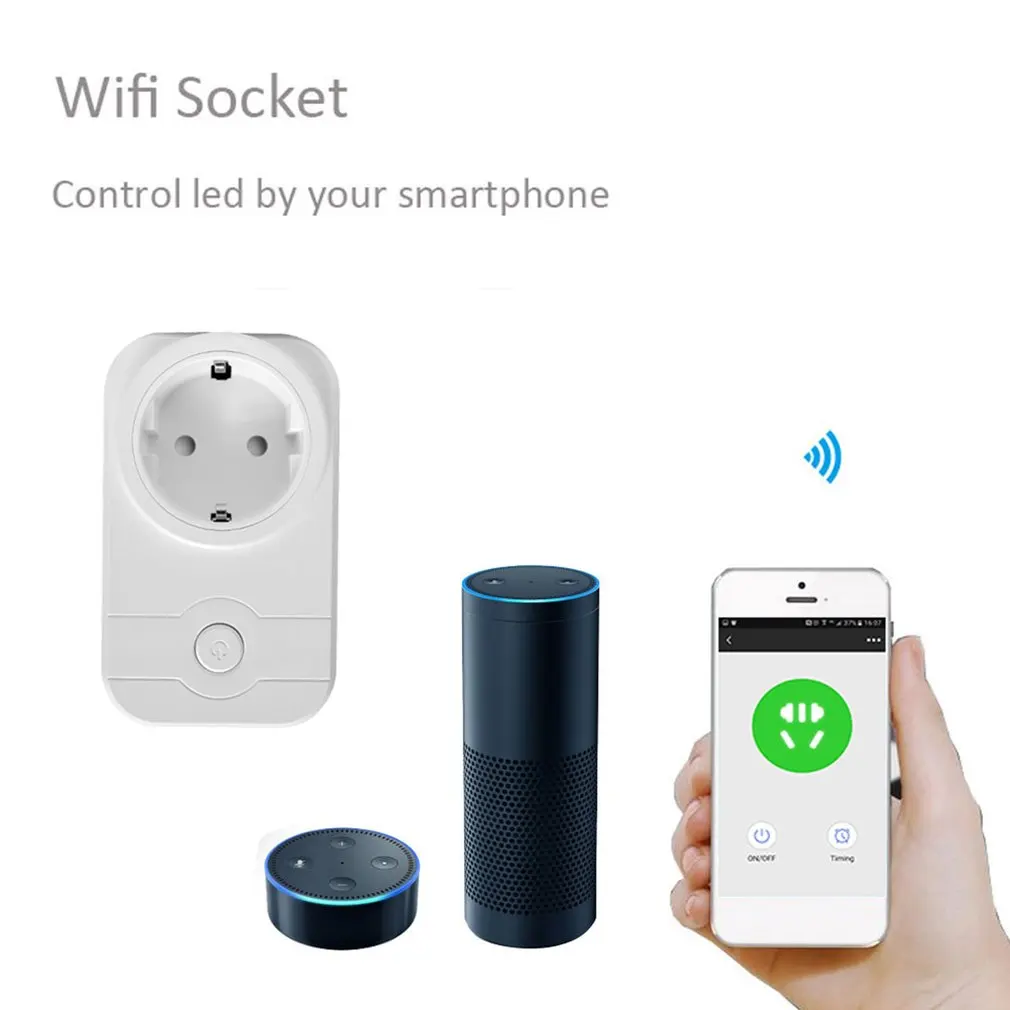 Wi-Fi умный разъем для домашней автоматизации телефон приложение переключатель синхронизации дистанционное управление Wi-Fi розетка
