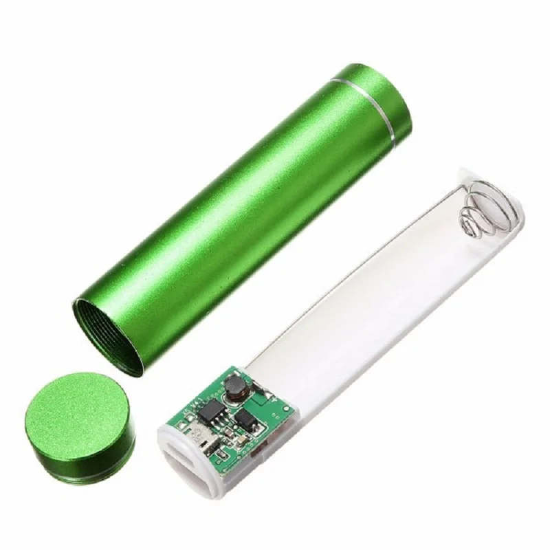 Чехол для хранения внешних аккумуляторов 1 шт. USB 5 в А внешний аккумулятор 18650