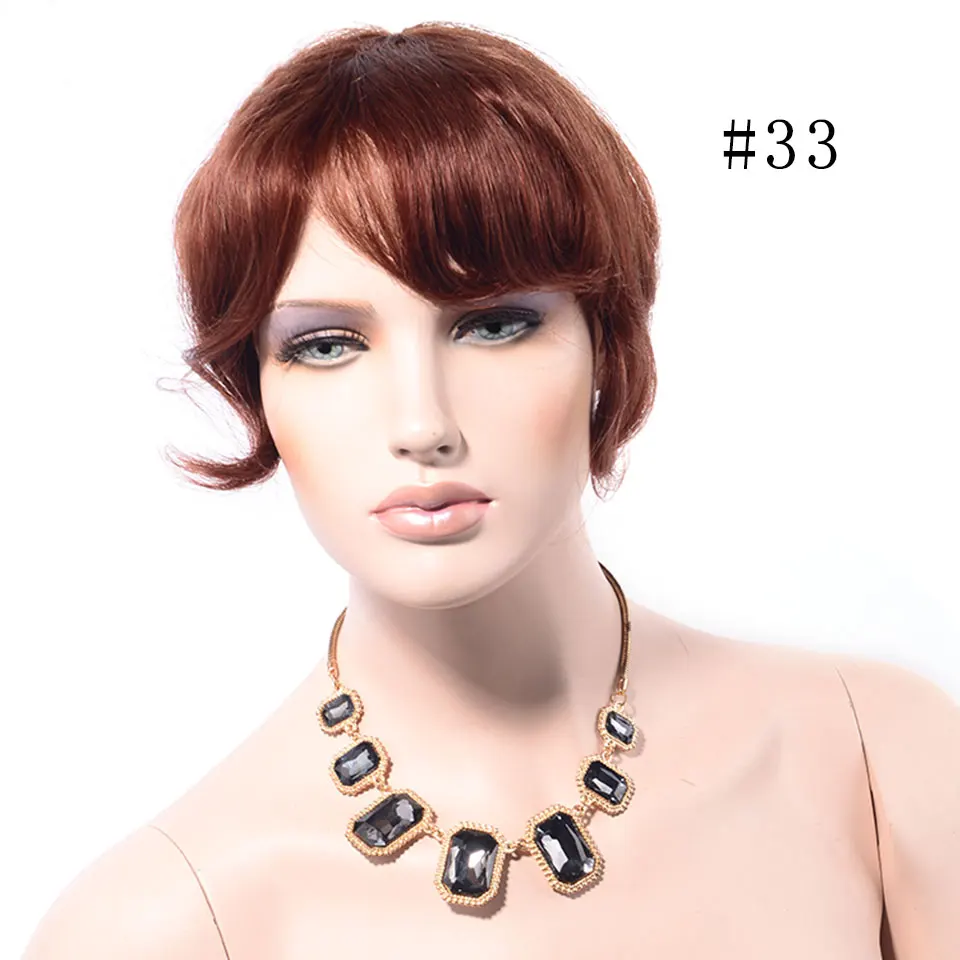 LADYSTAR remy волосы челка для женщин человеческие один кусок Клип В Волосы
