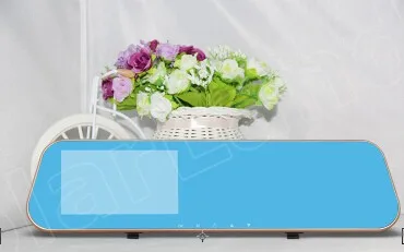 Автомобильное зеркало заднего вида с ЖК-дисплеем 4 3 дюйма DVR Full HD видеокамера