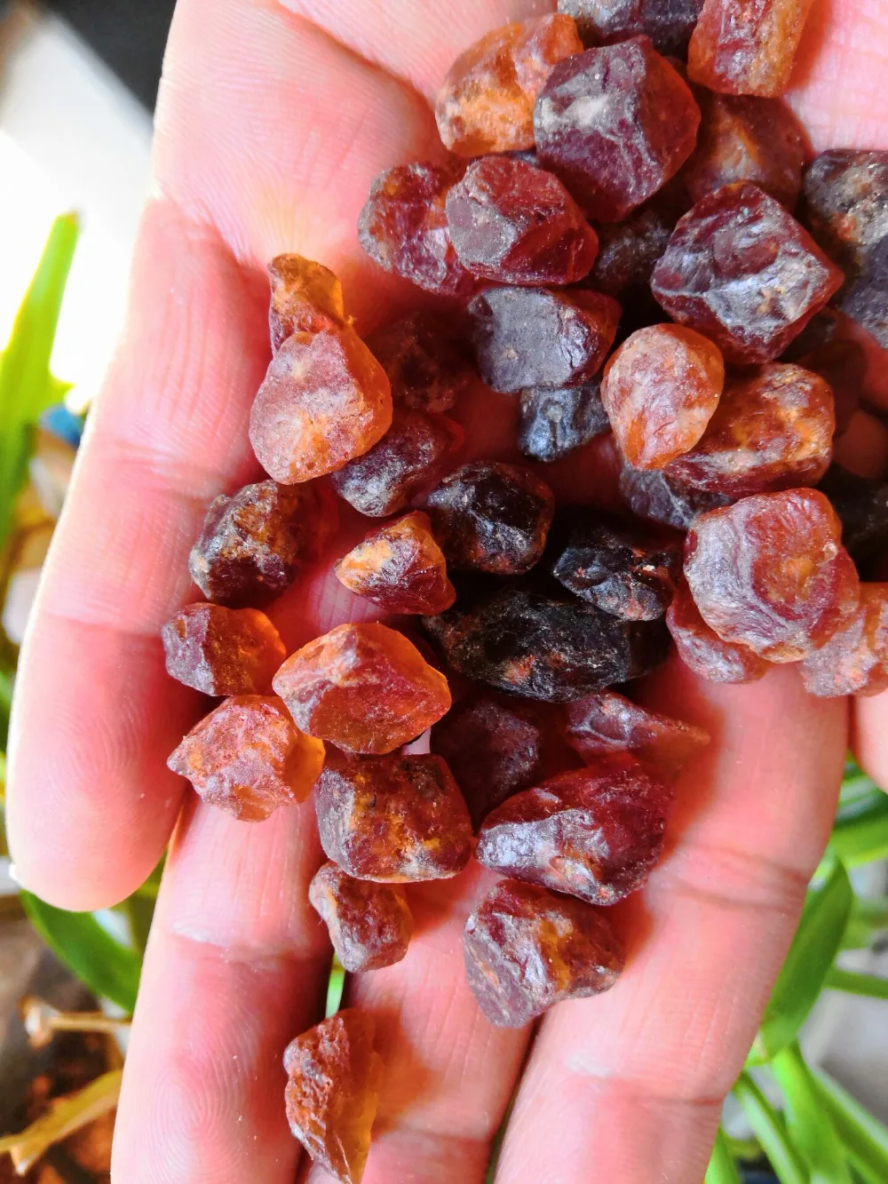Грубый гранат-апельсин гранат CRYSTALS-100CT оптовая продажа | Дом и сад