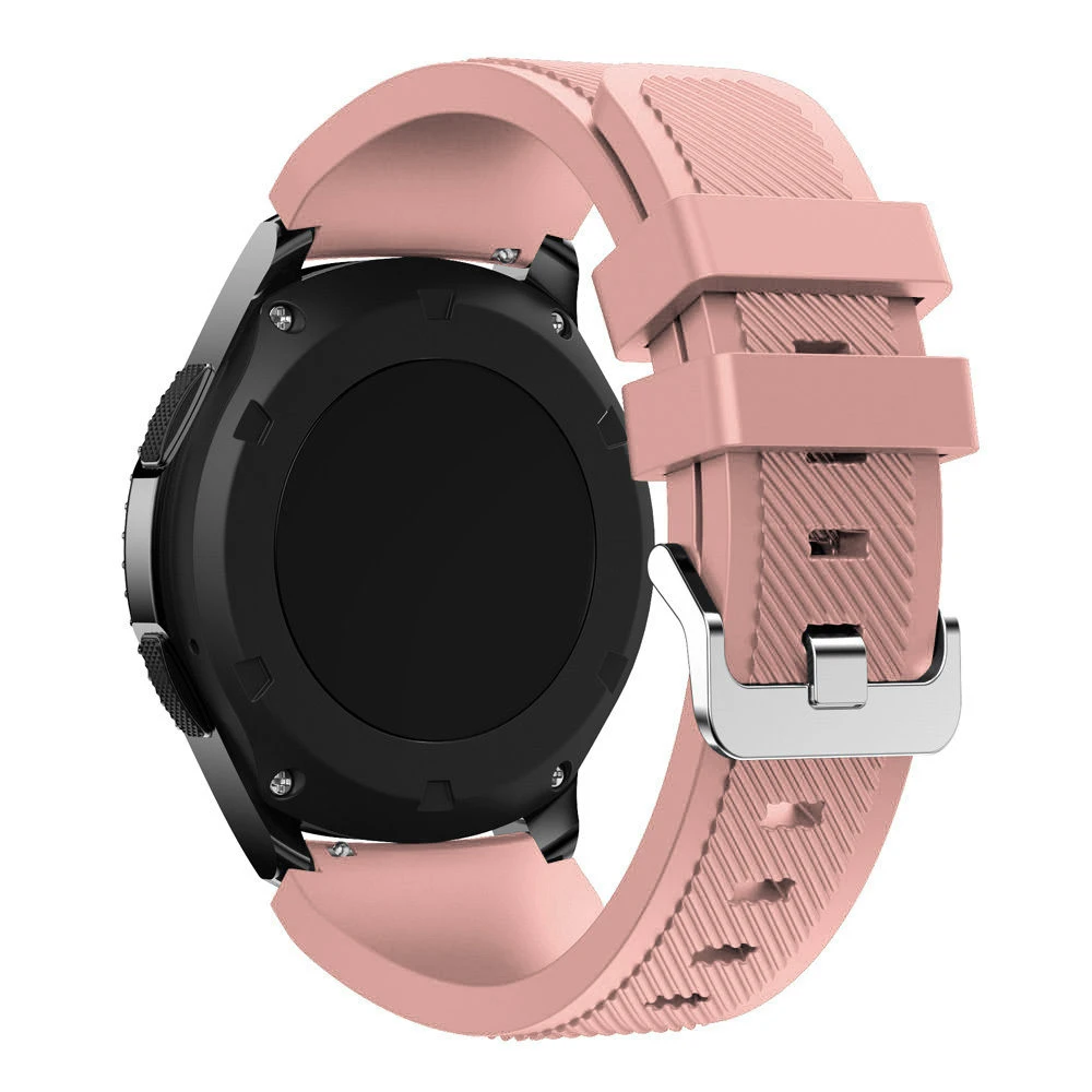 06 Gear S3 Frontier ремешок для samsung Galaxy watch 46 мм ремешок 22 мм силиконовый ремешок для часов браслет huawei часы GT ремешок S 3 Классический 46 - Цвет ремешка: 06