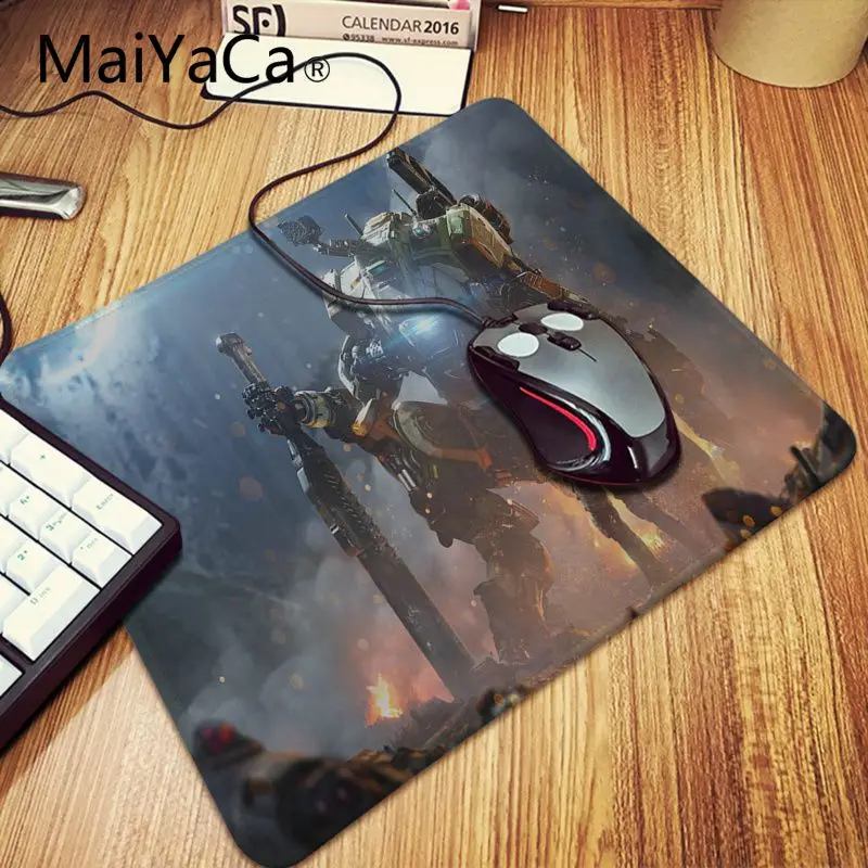 MaiYaCa аниме titanfall 2 натуральный каучук игровой коврик для мыши Настольный Самый