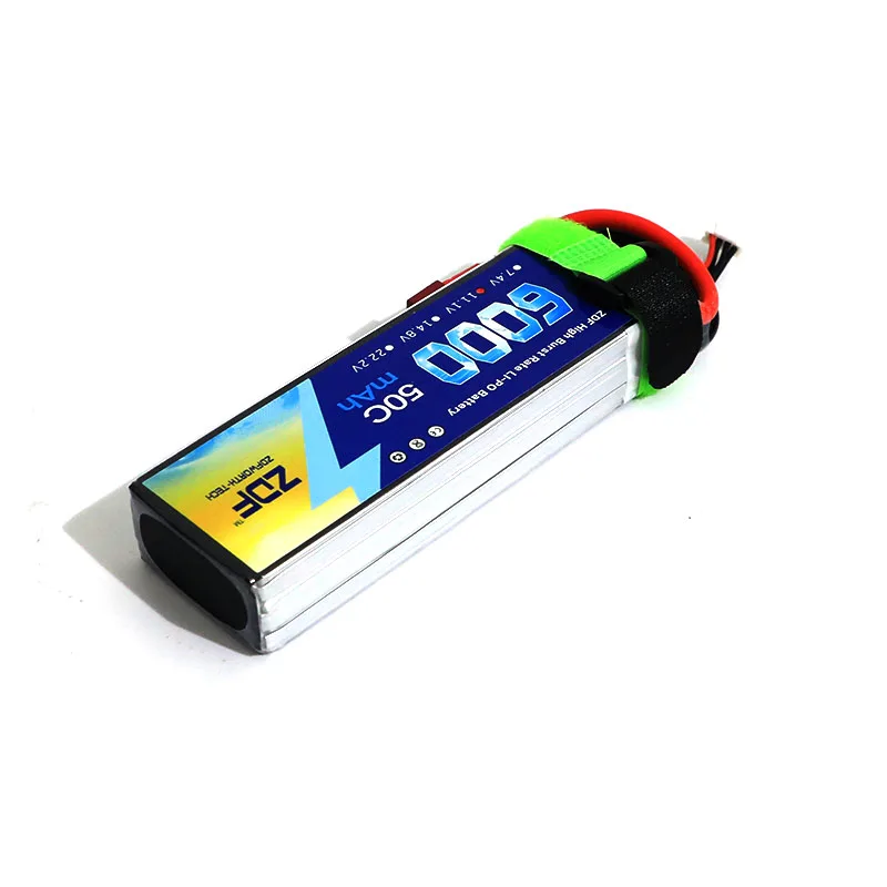 Аккумулятор ZDF RC Lipo 3S 11 1 В 6000 мАч 50C Max 100C для Traxxas AXIAL SCX10 II JEEP 1/10 Самолет Вертолет AKKU 2
