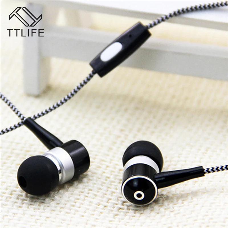 Original TTLIFE Wired Sport Earphone HSD3 HiFi Stereo Super Bass Headphone In-ear Headset auriculares for Android Phone Xiaomi |