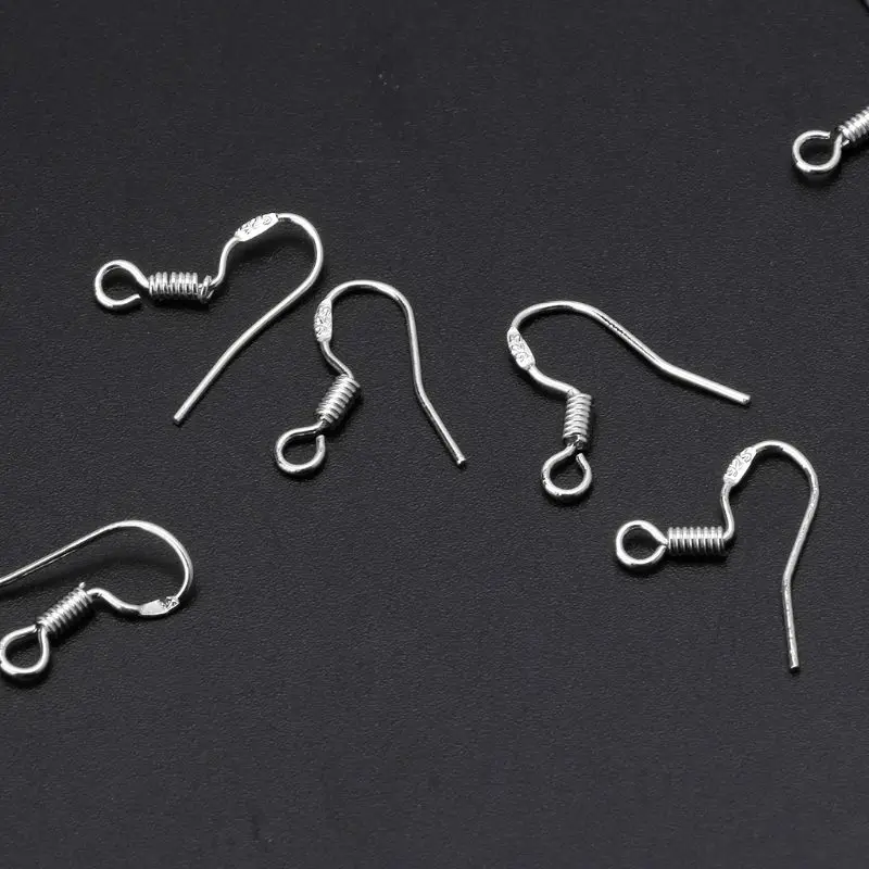 10 шт. 925 покрытием DIY крючки для сережек Ear провода не вызывает аллергию ювелирных