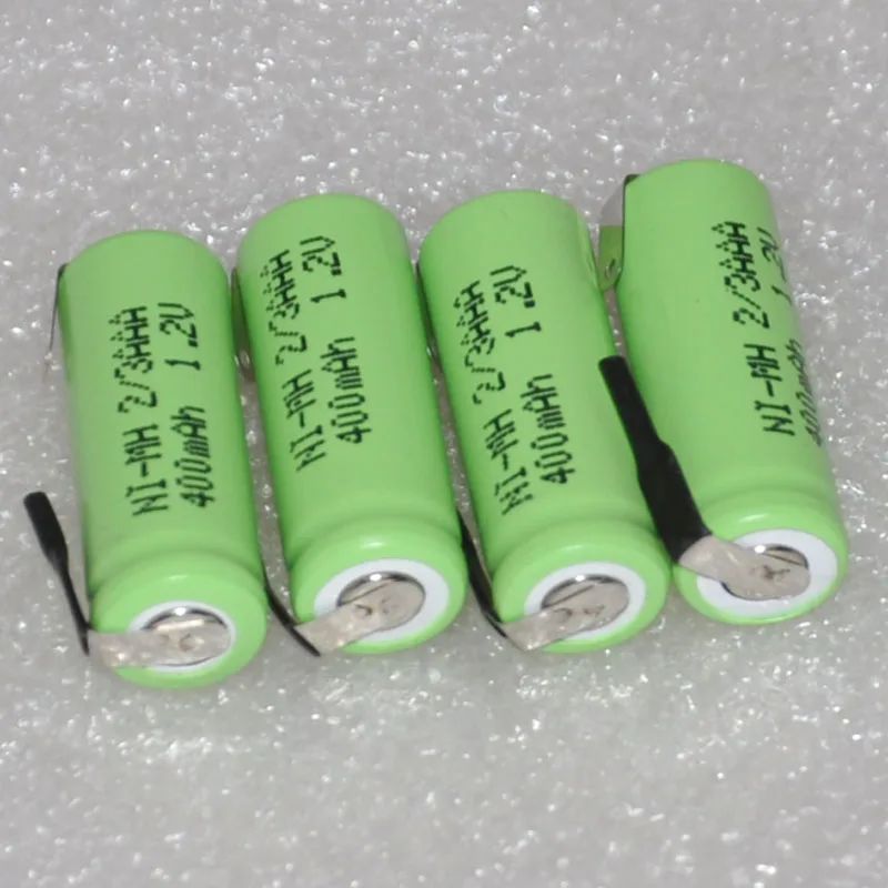 Аккумуляторные батарейки 3 4 6 шт. 1 2 В 2/3 дюйма 400 мАч|rechargeable battery|battery abattery 400mah |