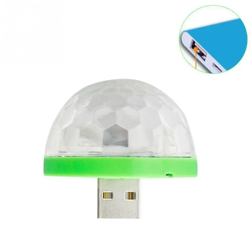 USB мини светодиодный ночсветильник в виде гриба музыка изменение цвета Волшебная