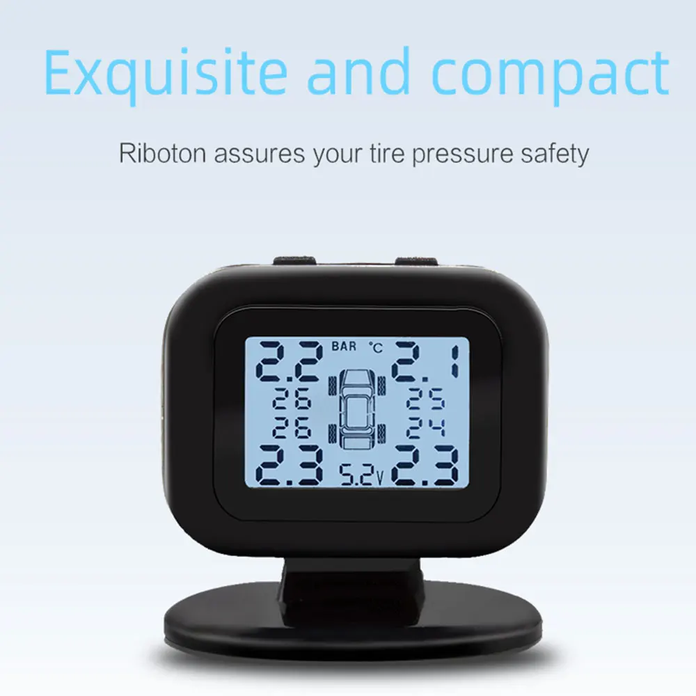 Датчик давления в шинах TPMS цифровой измеритель с низким энергопотреблением