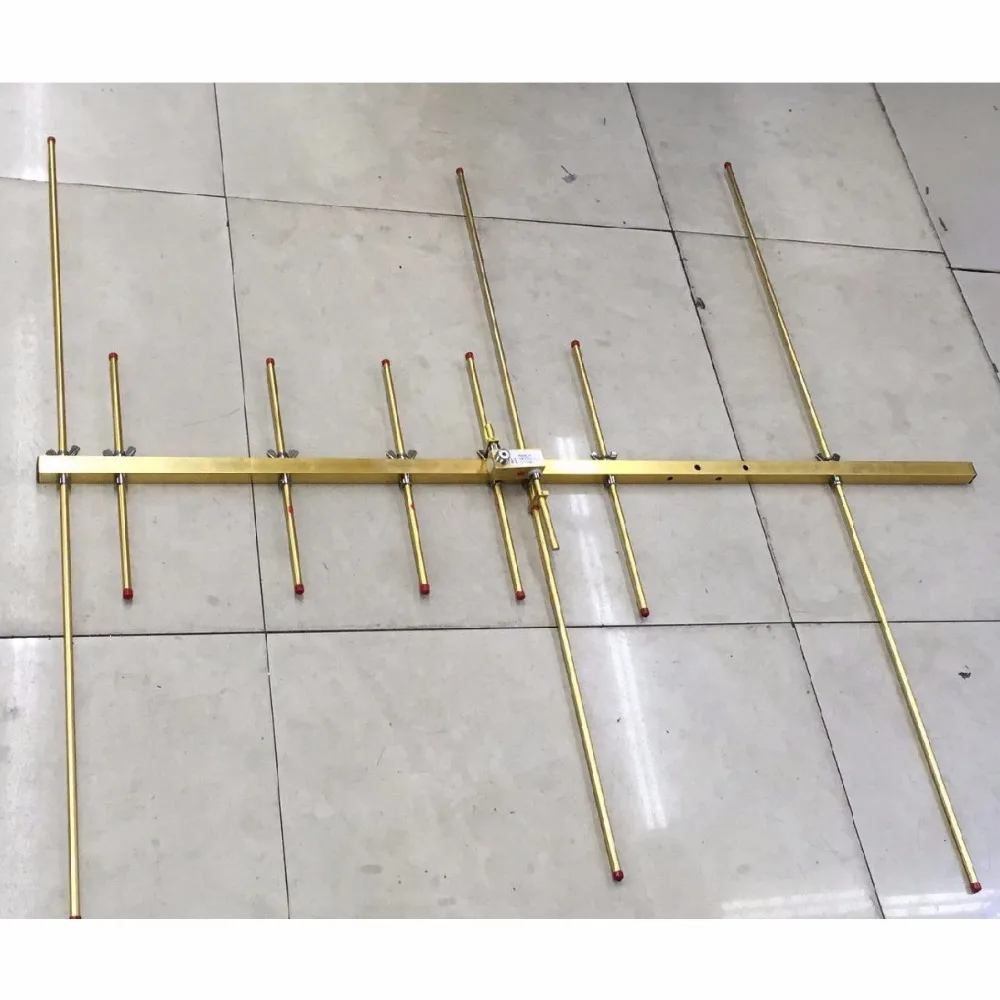Двухдиапазонная 144/430MHz антенна из нержавеющей стали Yagi и 8 элементов радио ретранслятор базовая станция 100W антенна с высоким коэффициентом усиления