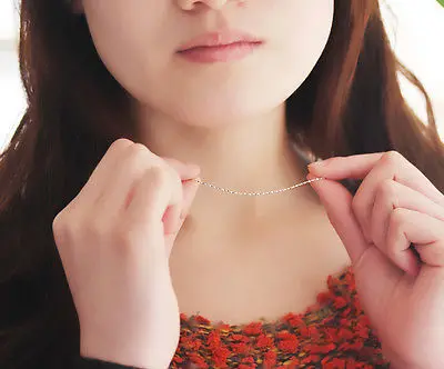 

New Arrival Platinum 950 Smart Star Link Chain Necklace 43cm Stamp Pt950