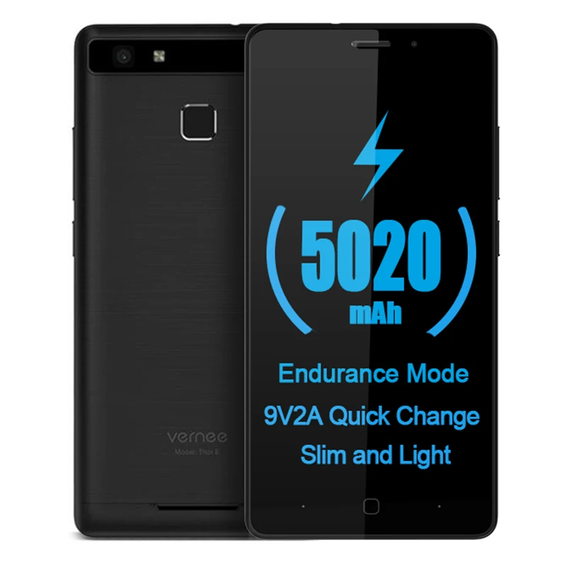 Vernee Thor e смартфон 4G MTK6753 Octa Core 5 0 дюйма Android 7 3 GB Оперативная память 16 Гб Встроенная