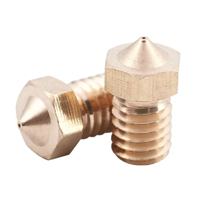 5 шт. латунная насадка для 3d принтера V5 и V6 J-Head части 3d принтера 3d Датчик Hotend Trianglelab Bltouch Titan экструдер