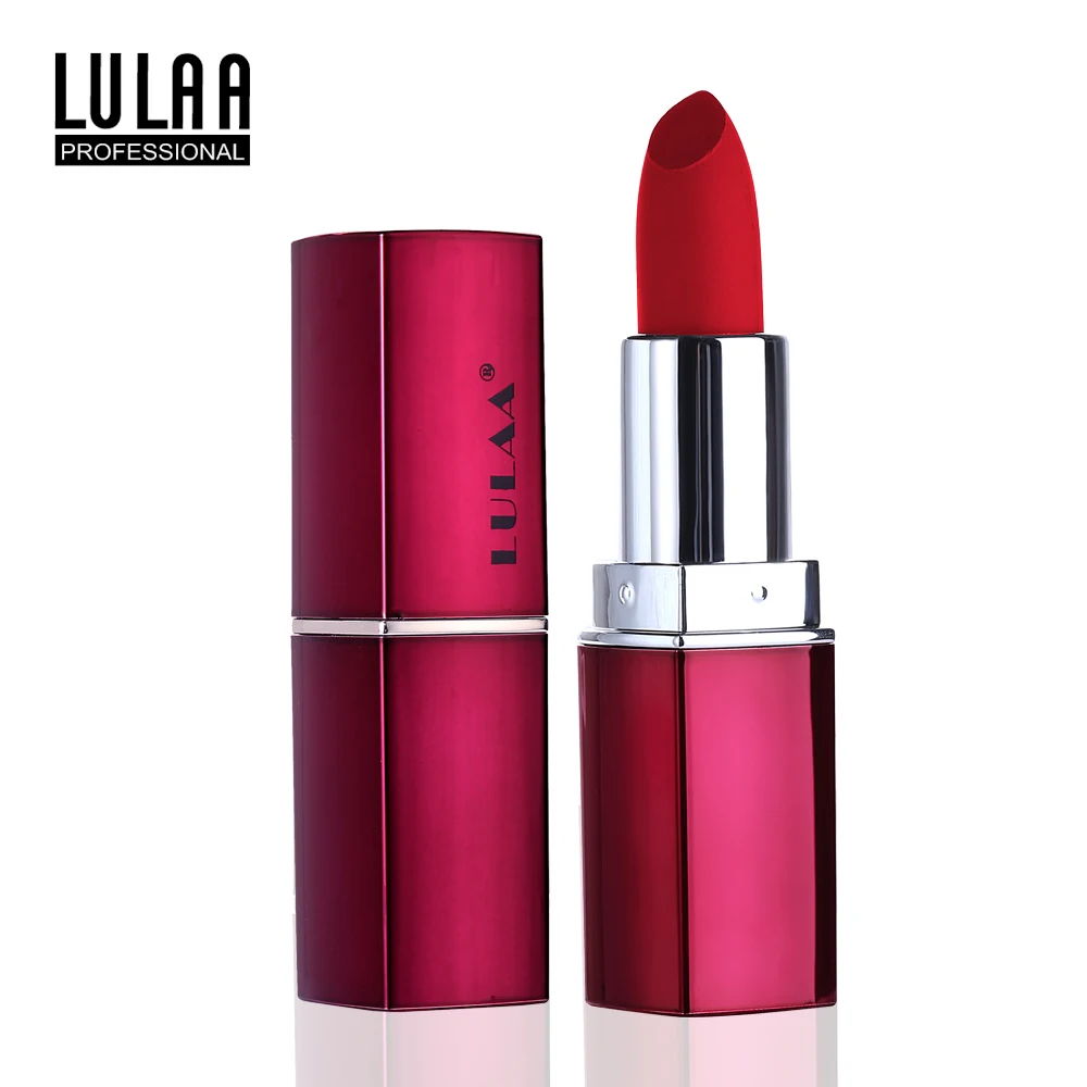 Женская губная помада питательная матовая водостойкая Сексуальная красная ТИНТ