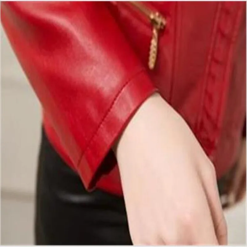 Новинка 2017 модная женская куртка на весну и осень короткая приталенная из