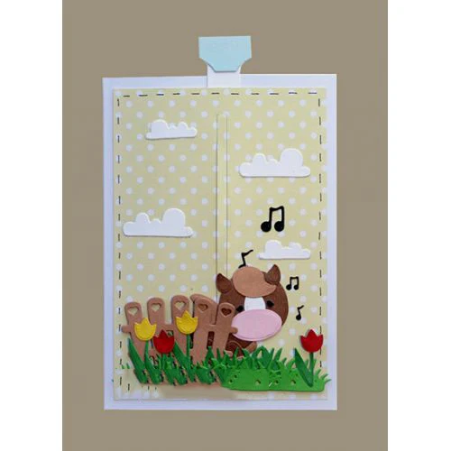 _ Металлические Вырубные штампы вырезанные 2019 комбинация животных скрапбукинг