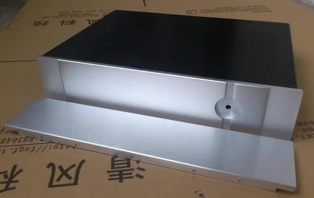 Цельноалюминиевое шасси предусилителя/строительный чехол/DIY box (430*90*308 мм) |
