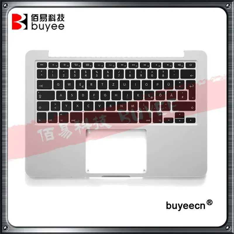 Настоящий Топ чехол A1502 немецкие клавиатуры для MacBook Retina Pro 13 3 &quotA1502 Palmrest Topcase GE