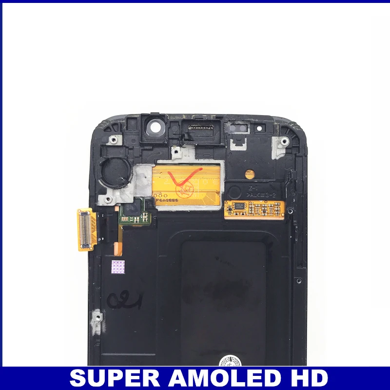 Супер AMOLED lcd s для samsung Galaxy S6 Edge ЖК-дисплей G925 G925F G925I с рамкой сенсорный дигитайзер