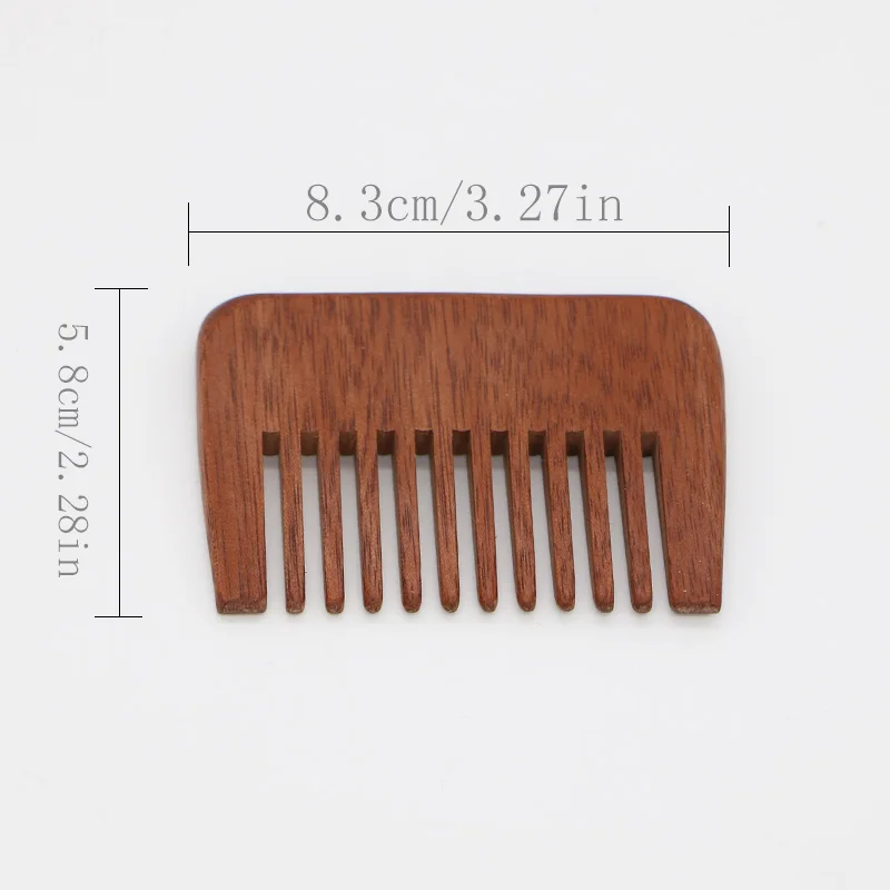 Hauard Razor маленький деревянный гребень используется для расчесывания волос или