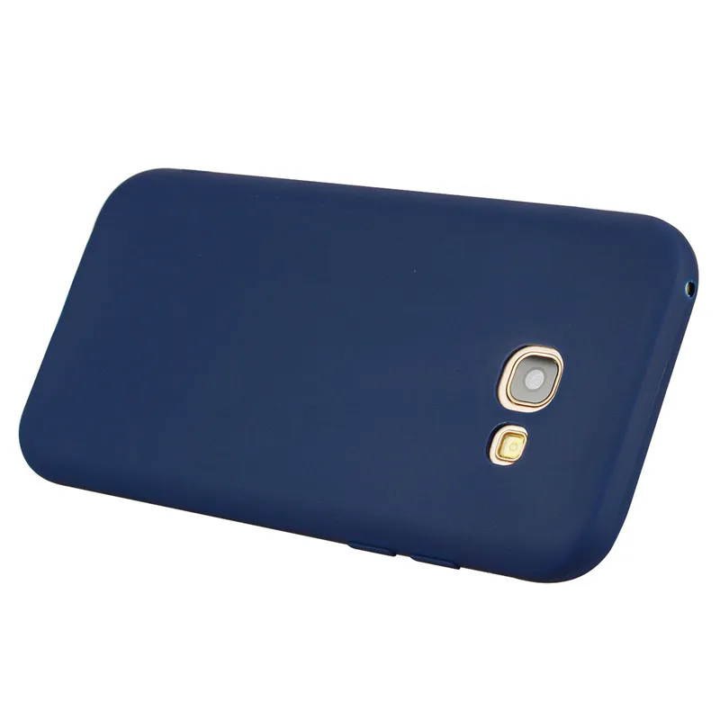 Мягкий силиконовый чехол для samsung Galaxy A5 чехол для Fundas samsung A3 A7 роскошный карамельный цвет чехол для телефона s