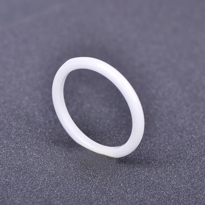 Funmor простой Керамика кольцо Твердые Цвет украшения для пальцев Для женщин